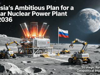 Russia’s Ambitious Plan for a Lunar Nuclear Power Plant by 2036: Strategic Revival and Geopolitical Implications