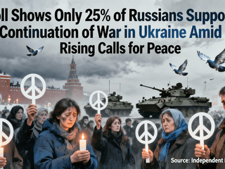 Poll Shows Only 25% of Russians Support Continuation of War in Ukraine Amid Rising Calls for Peace