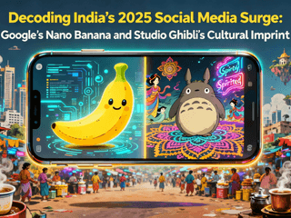 Decoding India’s 2025 Social Media Surge: Google’s Nano Banana and Studio Ghibli’s Cultural Imprint