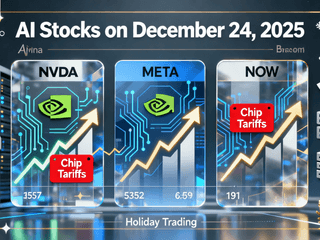 AI Stocks on December 24, 2025: Nvidia, Meta, ServiceNow Face Data Center Boom, Chip Tariffs, and Holiday Trading