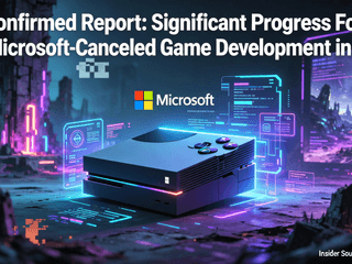 Unconfirmed Report: Significant Progress Found in a Microsoft-Canceled Game Development in 2025