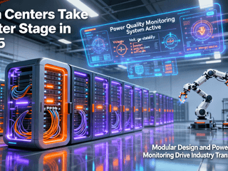 Data Centers Take Center Stage in 2025: Modular Design and Power Quality Monitoring Drive Industry Transformation