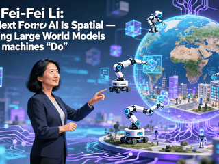 Fei-Fei Li: The Next Frontier of AI Is Spatial — Building Large World Models to Let Machines 'Do'