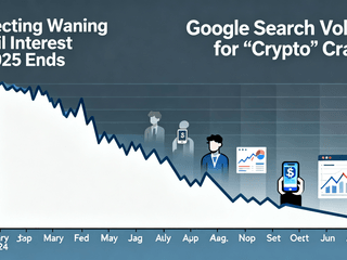 Google Search Volume for ‘Crypto’ Craters Reflecting Waning Retail Interest as 2025 Ends