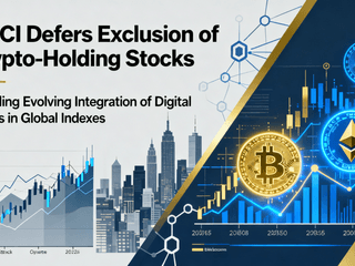 MSCI Defers Exclusion of Crypto-Holding Stocks, Signaling Evolving Integration of Digital Assets in Global Indexes