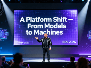 Jensen Huang at CES 2026: "A Platform Shift" — From Models to Machines