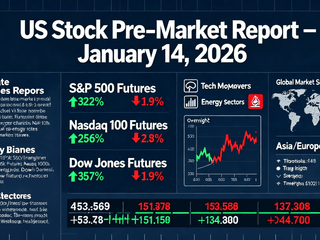 US Stock Pre-Market Report - January 14, 2026