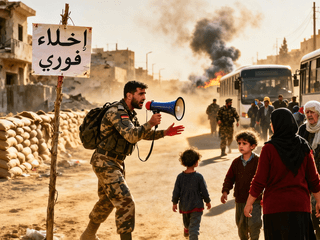 Syrian Army Orders Civilian Evacuation Near Deir Hafer Amid Intensifying Conflict with Kurdish Forces