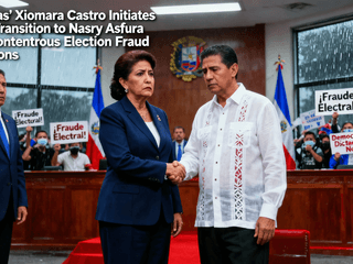 Honduras’ Xiomara Castro Initiates Power Transition to Nasry Asfura Amidst Contentious Election Fraud Allegations