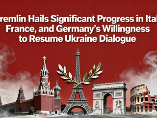 Kremlin Hails Significant Progress in Italy, France, and Germany’s Willingness to Resume Ukraine Dialogue