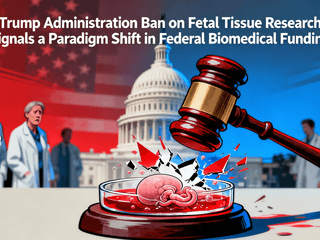 Trump Administration Ban on Fetal Tissue Research Signals a Paradigm Shift in Federal Biomedical Funding