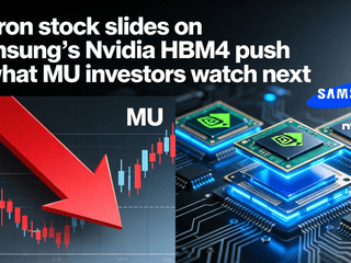 Micron stock slides on Samsung’s Nvidia HBM4 push — what MU investors watch next