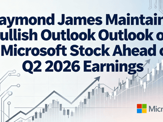 Raymond James Maintains Bullish Outlook on Microsoft Stock Ahead of Q2 2026 Earnings