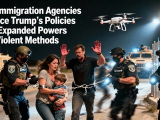 U.S. Immigration Agencies Enforce Trump’s Policies with Expanded Powers and Violent Methods
