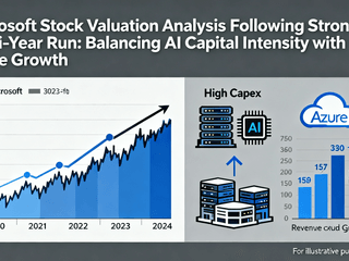 Microsoft Stock Valuation Analysis Following Strong Multi-Year Run: Balancing AI Capital Intensity with Azure Growth