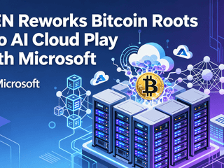 IREN Reworks Bitcoin Roots Into AI Cloud Play With Microsoft