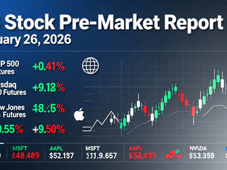 US Stock Pre-Market Report - January 26, 2026