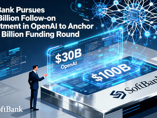 SoftBank Pursues $30 Billion Follow-on Investment in OpenAI to Anchor $100 Billion Funding Round