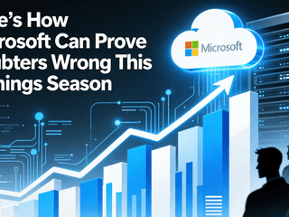 Here's How Microsoft Can Prove Doubters Wrong This Earnings Season