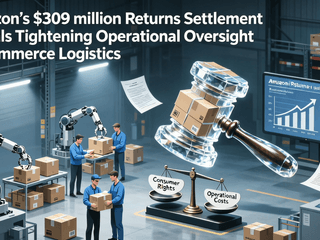Amazon’s $309 Million Returns Settlement Signals Tightening Operational Oversight in E-commerce Logistics
