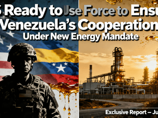 US Ready to Use Force to Ensure Venezuela's Cooperation Under New Energy Mandate