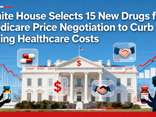 White House Selects 15 New Drugs for Medicare Price Negotiation to Curb Rising Healthcare Costs