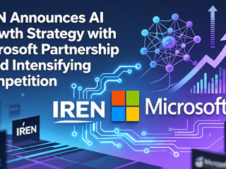 IREN Announces AI Growth Strategy with Microsoft Partnership Amid Intensifying Competition