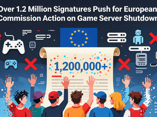 Over 1.2 Million Signatures Push for European Commission Action on Game Server Shutdowns