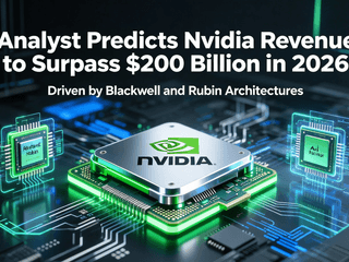 Analyst Predicts Nvidia Revenue to Surpass $200 Billion in 2026 Driven by Blackwell and Rubin Architectures