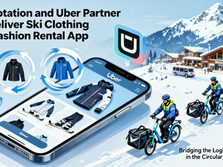 By Rotation and Uber Partner to Deliver Ski Clothing via Fashion Rental App: Bridging the Logistics Gap in the Circular Economy