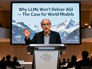 Yann LeCun at Davos: Why LLMs Won't Deliver AGI — The Case for World Models