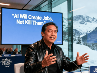 Jensen Huang at Davos: 'AI Will Create Jobs, Not Kill Them'