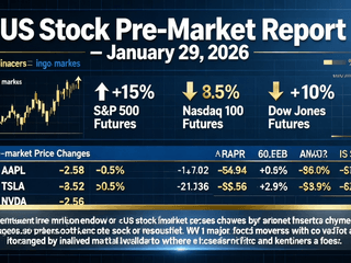 US Stock Pre-Market Report - January 29, 2026