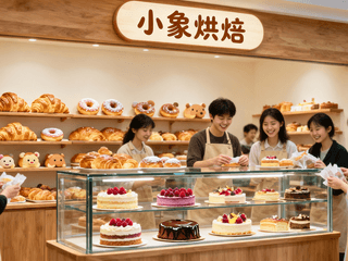 China's Food Delivery Giant Meituan Opens Brick-and-Mortar Bakery