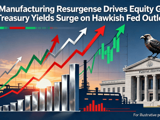 U.S. Manufacturing Resurgence Drives Equity Gains as Treasury Yields Surge on Hawkish Fed Outlook