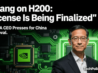 Huang on H200: "License Is Being Finalized" — NVIDIA CEO Presses for China Approval