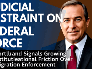 Judicial Restraint on Federal Force in Portland Signals Growing Constitutional Friction Over Immigration Enforcement