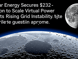 Lunar Energy Secures $232 Million to Scale Virtual Power Plants Amid Rising Grid Instability