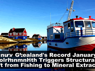 Greenland's Record January Warmth Triggers Structural Shift from Fishing to Mineral Extraction