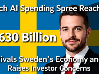 Big Tech AI Spending Spree Reaches $630 Billion, Rivals Sweden’s Economy and Raises Investor Concerns