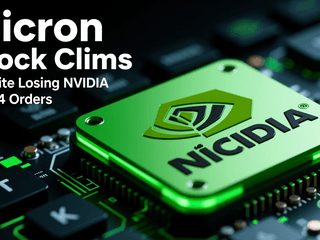 Micron Stock Climbs Despite Losing Nvidia HBM4 Orders