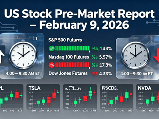 US Stock Pre-Market Report - February 9, 2026