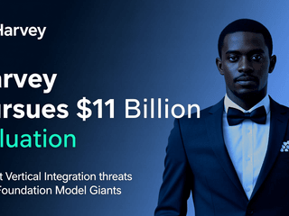 Harvey Pursues $11 Billion Valuation Amidst Vertical Integration Threats from Foundation Model Giants