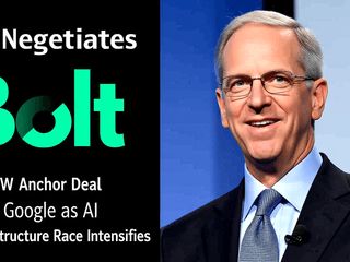 Eric Schmidt-backed Bolt Data Negotiates 250MW Anchor Deal with Google as AI Infrastructure Race Intensifies