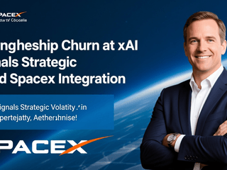 Leadership Churn at xAI Signals Strategic Volatility Amid SpaceX Integration