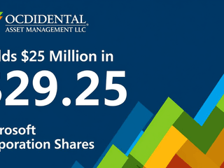 Occidental Asset Management LLC Holds $29.25 Million in Microsoft Corporation Shares