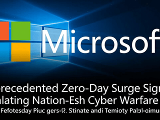 Microsoft Patch Tuesday Crisis: Unprecedented Zero-Day Surge Signals Escalating Nation-State Cyber Warfare