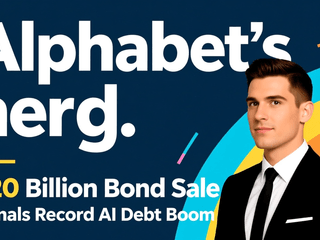Alphabet's $20 Billion Bond Sale Signals Record AI Debt Boom
