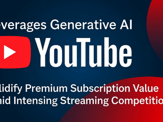 YouTube Leverages Generative AI to Solidify Premium Subscription Value Amid Intensifying Streaming Competition