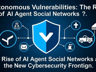Autonomous Vulnerabilities: The Rise of AI Agent Social Networks and the New Cybersecurity Frontier